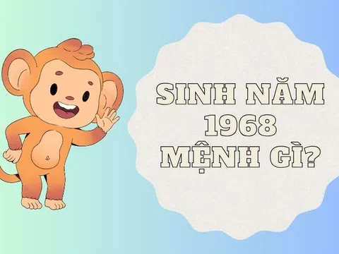 Sinh năm 1968 mệnh gì? Tuổi con gì? Hợp màu nào nhất?