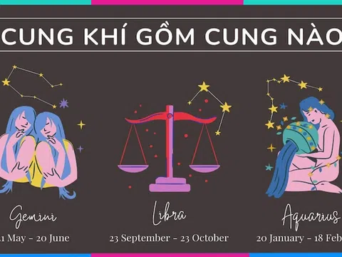 Cung Khí Gồm Những Cung Nào? "Bật Mí" Tính Cách, Tình Yêu & Sự Nghiệp!