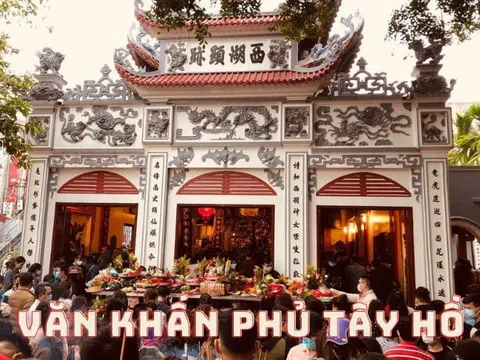 Tổng hợp văn khấn Phủ Tây Hồ để cầu tài lộc và bình an