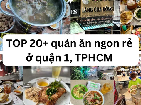 Ăn Gì Quận 1? TOP 50+ Quán Ngon "Nhức Nách" Từ Sang Chảnh Đến Bình Dân